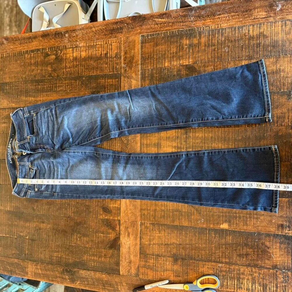 American-eagle Women's Blue and Navy Jeans